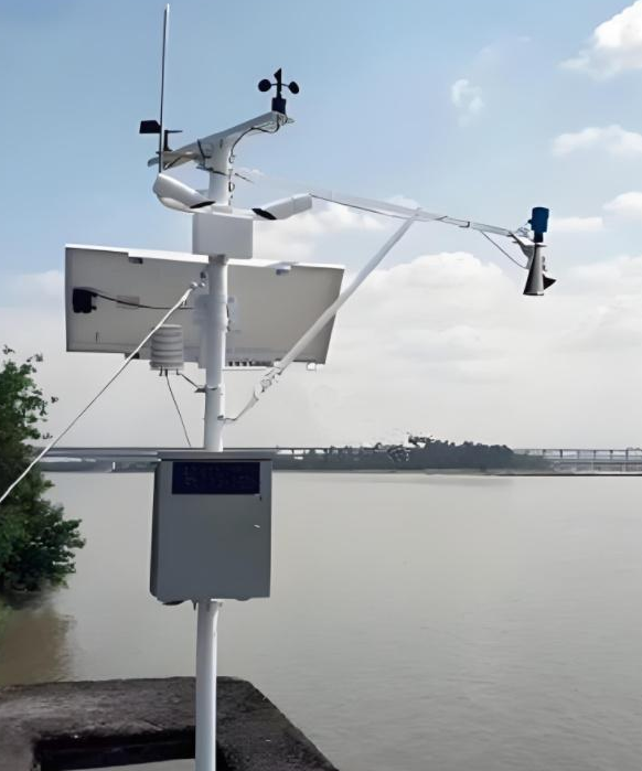 水文氣象站 實時監測記錄降雨期間雨量的重要守護者